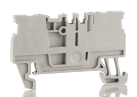 Kostka zaciskowa na szynie DIN Allen Bradley 26 → 14AWGWciskane 1492-P 13 A, 15 A, 17.5 A 300 V