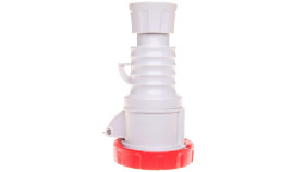 Gniazdo Przenośne 5P 32A 400V Czerwone Ip66/Ip67/Ip68/Ip69 6H Iec 309 Hp...