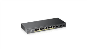 Switch Zyxel Gs1100-10Hp 10P Poe (Poe+: 8) 130W Unmanaged Gigabit