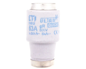 Wkładka bezpiecznikowa 63A DIII gR 500V DIIIUQ63A E33 004323003