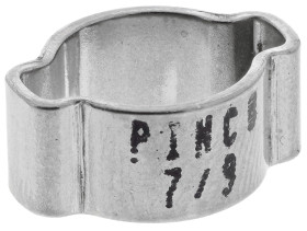 Opaska zaciskowa średnica wew 7 → 9mm z uszami RS PRO Stal nierdzewna szerokość 6mm