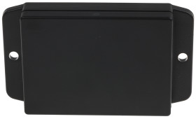 Obudowa ABS szerokość zew. 50 mm długość zew. 70 mm wys. zew. 17 mm RS PRO Czarny