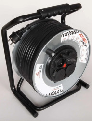 Przedłużacz bębnowy PROFI 50m H07RN-F 3x2,5 4xGS IP44 PS-BM G RN IP44