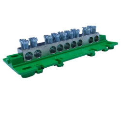 Listwa ekwipotencjalna EPS 4 C - zielona z osłoną