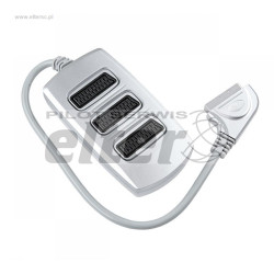 Scart rozgaĹ‚Ä™Ĺşnik 3gn.srebrny