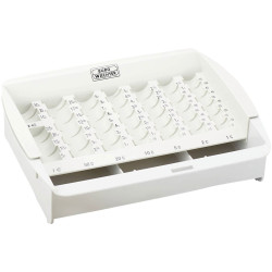 Burg W&#xE4;chter 24660 Cashboard 253x194x65mm Grey 3 Note Pockets 8 Coin Slots