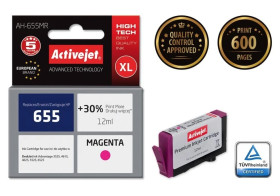Tusz Activejet AH-655MR (zamiennik HP 655 CZ111AE Premium 12 ml czerwony)