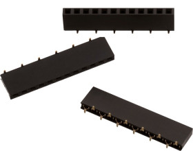 Gniazdo PCB 5 -pinowe raster: 2.54mm Proste