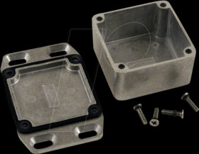 1590WLBFL aluminum casing, 1590 W, 50,5 x 50,5 x 27 mm, aluminum