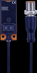 Capacitive sensor, PNP, IO-Link, flush mounting, not flush, 1 Form A (N/O) + 1 Form B (N/C), 30 V (DC), 100 mA, KQ6005