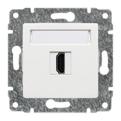 VENA Gniazdo multimedialne HDMI bez ramki HDMI 180 typ żeńskie A 510250
