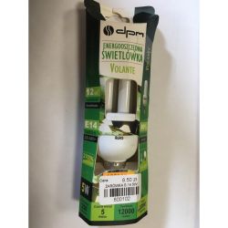 Żarówka E-14 5W energooszczędna 2700K / JC2U5W14 DPM