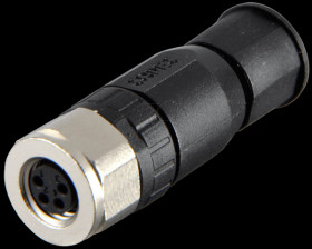 42-00012 SAL M8 x 1, 4-pin, socket