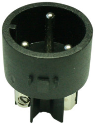 Plug contact insert, 3 pole, screw connection, screw locking, straight, SA3230