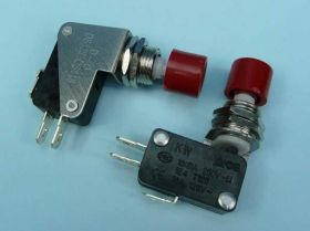 KW-117 16A/250V RED PRZYCISK