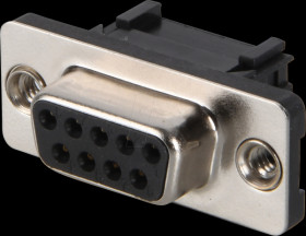 114-09-2-10-00-60 D-SUB socket, 9-pin, for IDC ribbon cable
