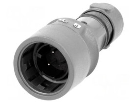 Złącze okrągłe wtyk męskie PIN: 3 16A 277V Buccaneer 6000 PXP6010/03P/ST/0507