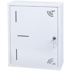 Szafka multimedialna lokalowa 340x420x90mm biała natynkowa