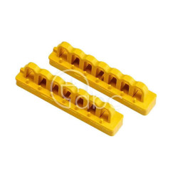 Szyna mocująca LOTO, 101 mm żółta (2 szt.), 051264