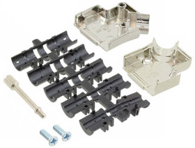 Osłona tylna D-Sub 9 -pinowe Metal Kątowy HARTING E