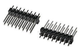 Złącze szpilkowe 16-pinowe raster: 2.54 mm Prosty 2-rzędowe RS PRO Otwór przelotowy 650 V Bez osłony