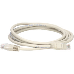 TruConnect TRUP62.0GY 2mtr CAT 6 UTP PVC Full Copper Patch Lead - Grey