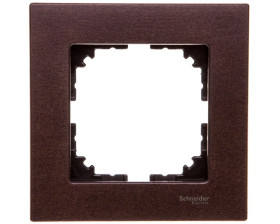 Merten M-Elegance Ramka pojedyncza drewno wenge MTN4051-3471