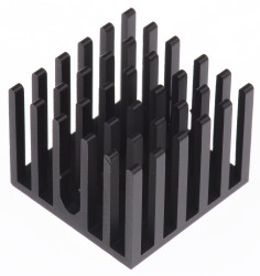 Radiator 23 x 23 x 18mm 23.4K/W Kwadrat Uniwersalny Alu