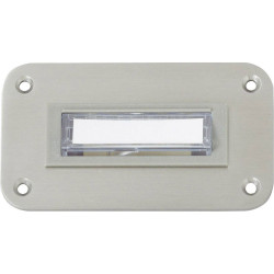 Heidemann 70142 Potsdam Bell Panel Stainless Steel 24V/1A with Nameplate