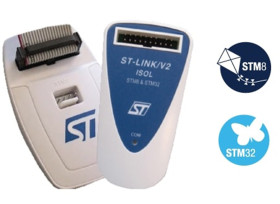 Programator USB STMicroelectronics Mikrokontrolery STM8 i STM32 Debugger, Programator