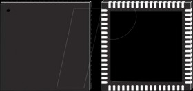 STM32WB55REV6 ARM-Cortex®-M4F+M0 MCU, 32 bit, 1.71-3.6 V, 512 KB,VFQFPN-68
