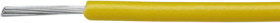 Silicone-switching strand, halogen free, SiF, 1.5 mm², 30 x 0.25 mm, yellow, outer Ø 2.8 mm, BYB-5-91F644