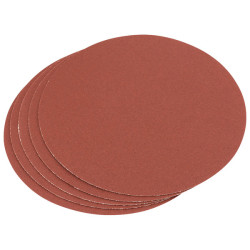 Draper 83863 Five 100 Grit Aluminium Oxide Sanding Discs (150mm)
