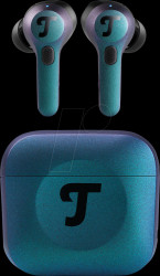 106494006 In-ear headphones, TWS Pro, Bluetooth, blue-green