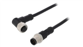 M12a05ml12afrsda05 Kabel Do Czujników/Automatyki 5Pin M12-M12 0,5M Wtyk Wtyk