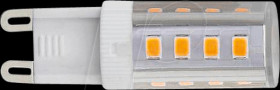 4231 LED lamp G9, 3.5 W, 380 lm, 3000 K