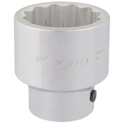 Elora 67468 50mm 1&quot; Square Drive Bi-hexagon Socket