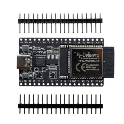 ESP32 Board Dev Kit C V4 NodeMCU WLAN WiFi Development Board unsoldered with USB-C connection compatible with Arduino