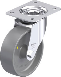 Blickle 936868 LE-PO 150G-ELS Rolka obrotowa z blachy stalowej Średnica koła: 150 mm Maksymalne obciążenie: 300 kg 1 szt