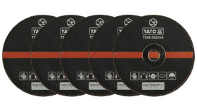 Komplet Tarcz Do Cięcia Metalu 75Mm*2Mm