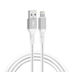 Kabel USB - iPhone lightning biały - 1.5m