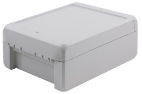 Obudowa ABS szerokość zew. 125 mm długość zew. 151 mm wys. zew. 60 mm Bopla IP66, IP68 Jasnoszary