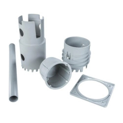 Puszka elektroinstalacyjna KEFZ do styropianu z otwornicą KEFZ 80/VDZ_KB