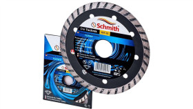 Tarcza Diamentowa 125Mm 22,2Mm Do Gresu Płytek Betonu Turbo Schmith