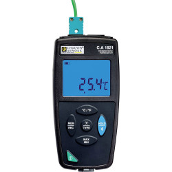 Chauvin Arnoux P01654821 C.A 1821 Thermometer -200 to 1372&#xB0;C USB/Bluetooth