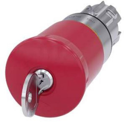 Siemens 3SU10501HN200AA0 Przycisk grzybkowy zatrzymania awaryjnego 3SU1050-1HN20-0AA0, 1 szt.