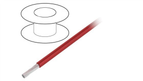 3051 Rd001 Przewód Na Rolce O Długości 305M Linka Cu, 300V Pvc Czarny 22 Awg