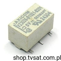 V23026-D1021-B201 Relay 5VDC 1A Coil 300 Ohm SMD AXICOM