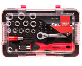 Zestaw narzędzi Modeco Expert MN-14-206 /45 szt. – opakowanie plastikowe – 1 szt./