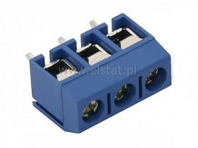 Złącze do druku; 3 piny ( R= 5 ) prosta h= 10